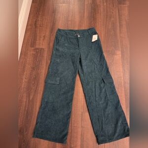 Women's Green Corduroy Pants